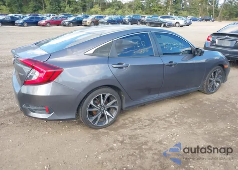 2019 Honda Civic Sport from USA, damaged, VIN 19XFC2F89KE211797
